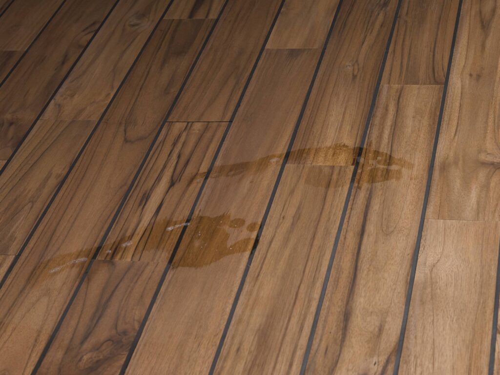 parquet humide