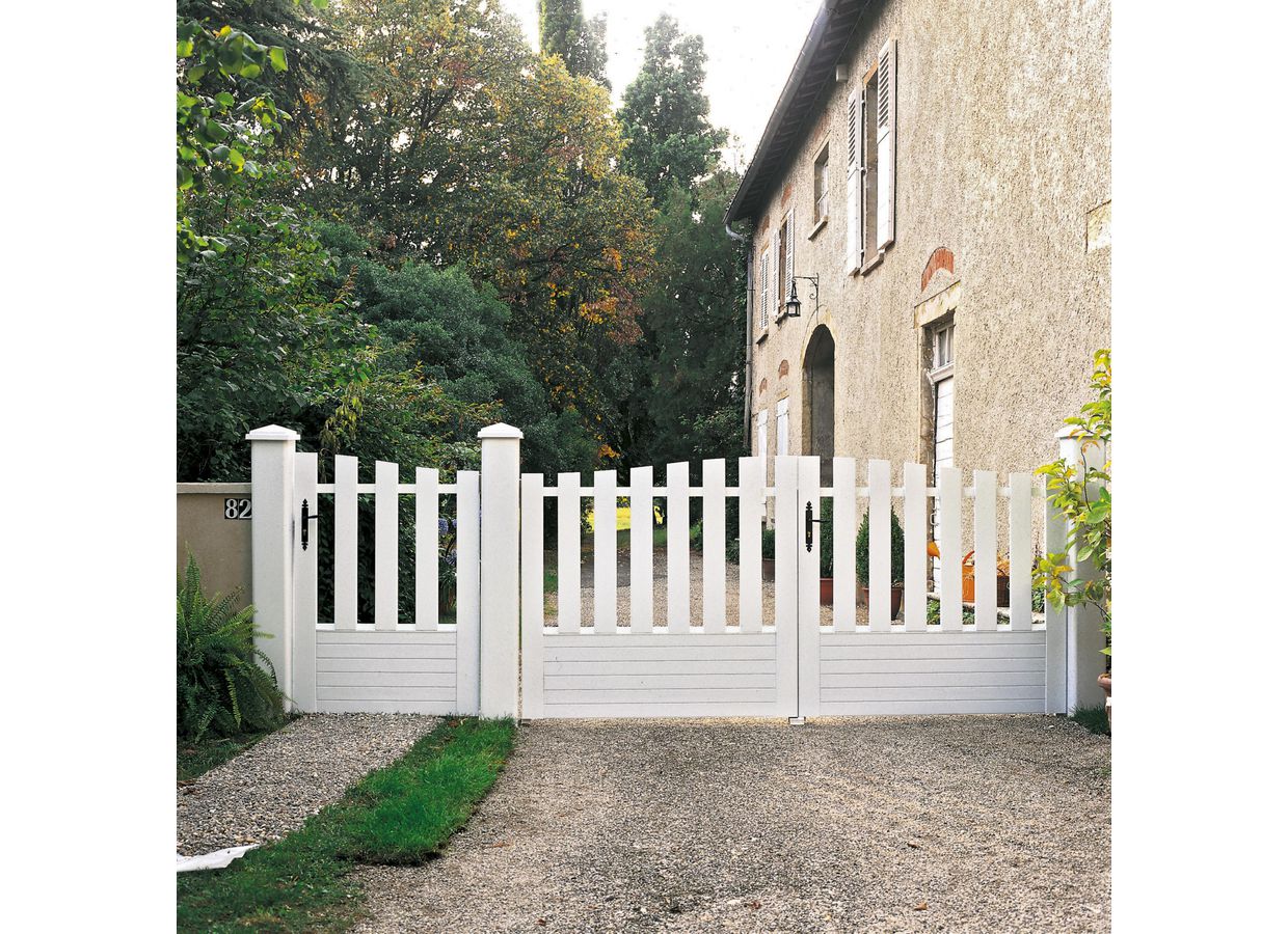 Portillon PVC Alizé sur mesure | Lapeyre