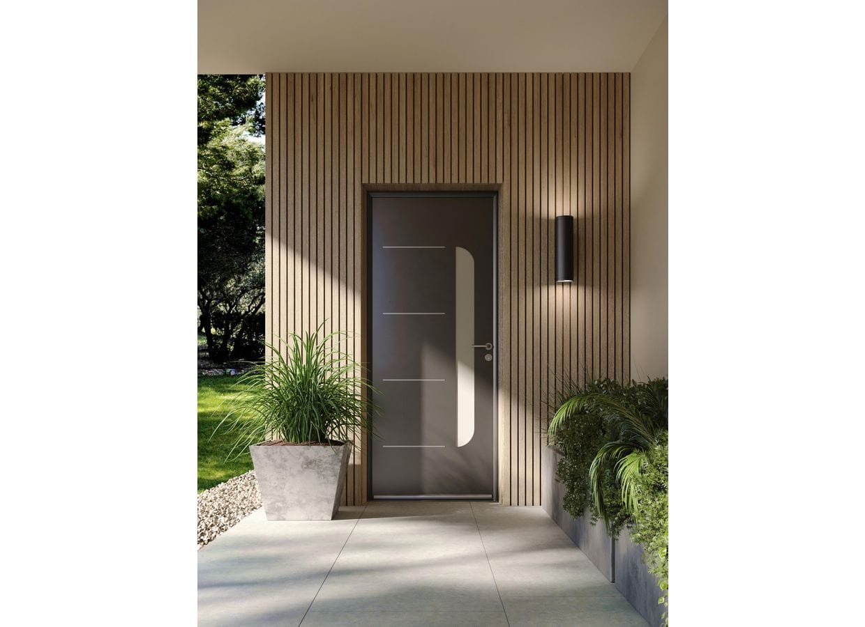 Porte d'entrée Anouk Aluminium sur-mesure - Lapeyre