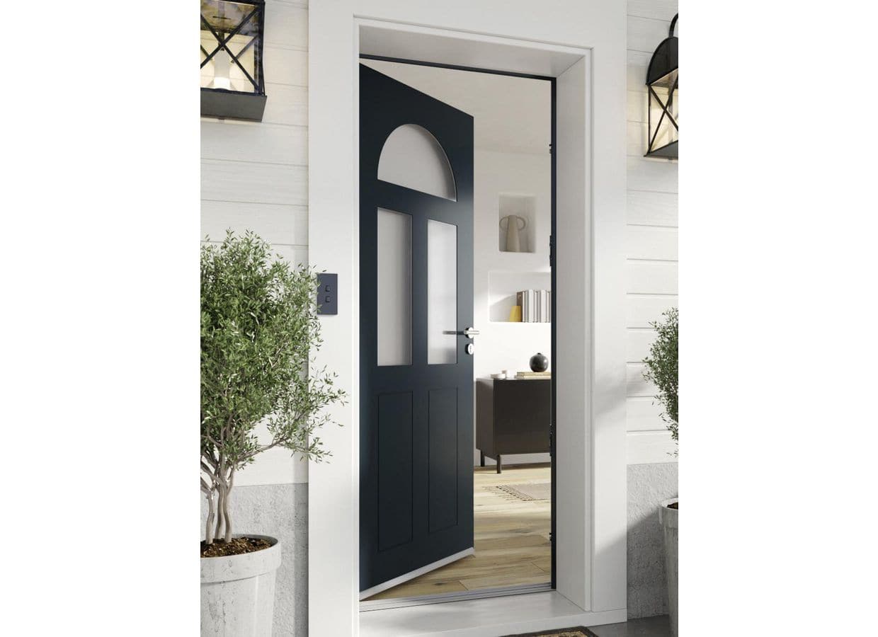 Porte d'entrée Anita Aluminium sur-mesure - Lapeyre