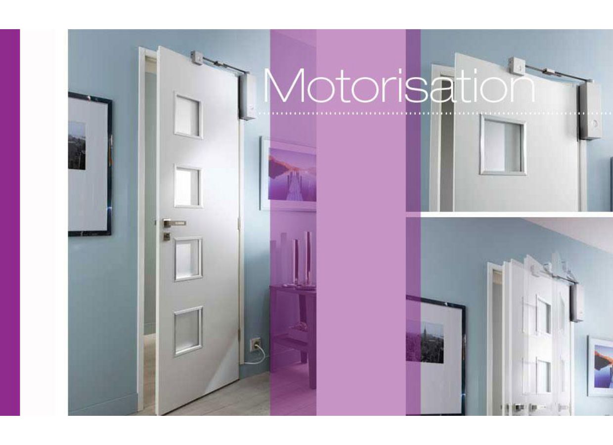 Motorisation pour blocs portes - Portes