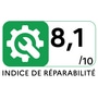 Indice de réparabilité : 8,1