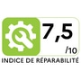 Indice de réparabilité : 7,5