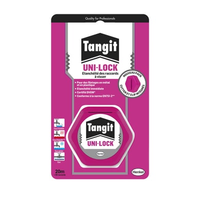 Tangit Uni-Lock Fil d'étanchaité 20m