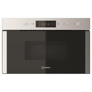 Four micro-ondes grill encastrable H.36 cm 22L INDESIT