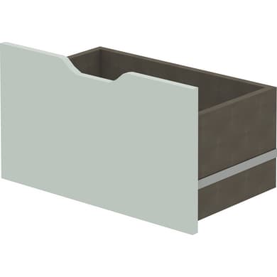 Tiroir façade bois H31.6 cm pour pièces à vivre ESPACE