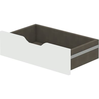 Tiroir façade bois H15.6 cm pour pièces à vivre ESPACE