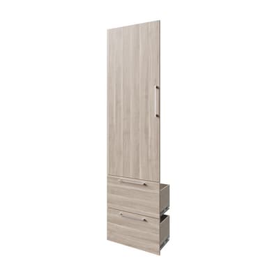 Kit 1 porte avec 2 tiroirs H.226 cm pour Pièce à vivre ESPACE