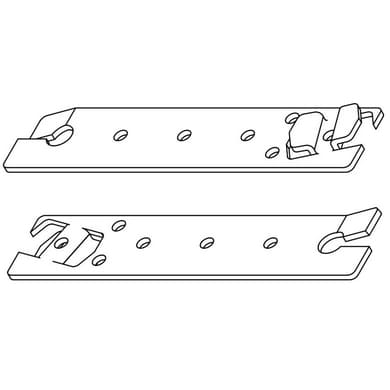 Patte de scellement pour fenêtre et porte PVC