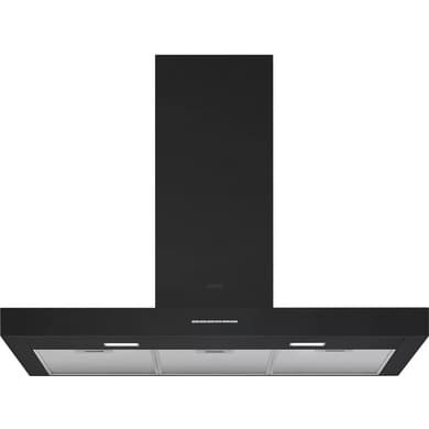 Hotte box noir Smeg KBT900NE l.90 cm