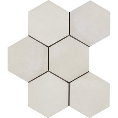 Carrelage murs et sols GOAL hexagonal 21 x 18,2 cm