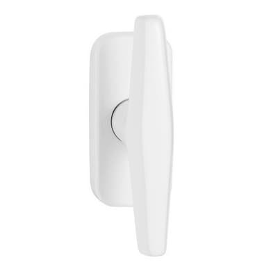 Bouton Aluminium blanc