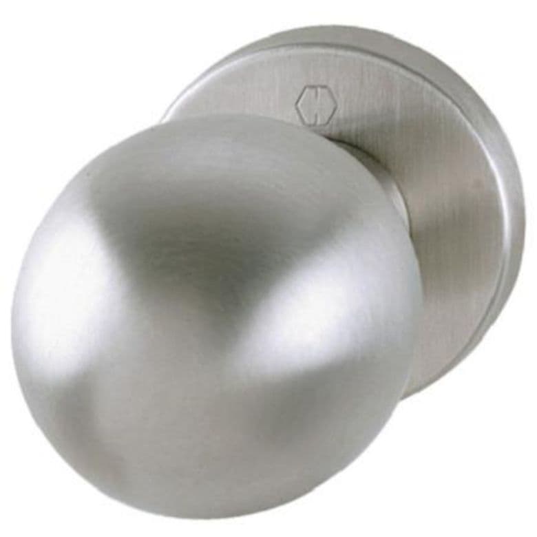 Bouton de tirage Inox brossé - Portes