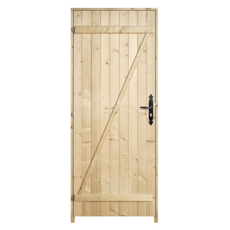 Porte de service Sapin N°28 - Portes