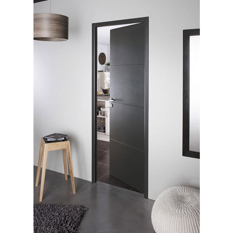 Bloc-porte prépeint HARMONIE huisserie 90-Lapeyre