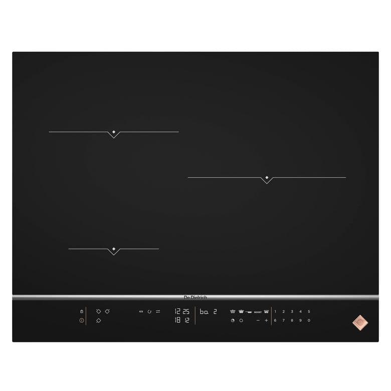 Table de cuisson induction DE DIETRICH 3 foyers - Cuisine - Lapeyre