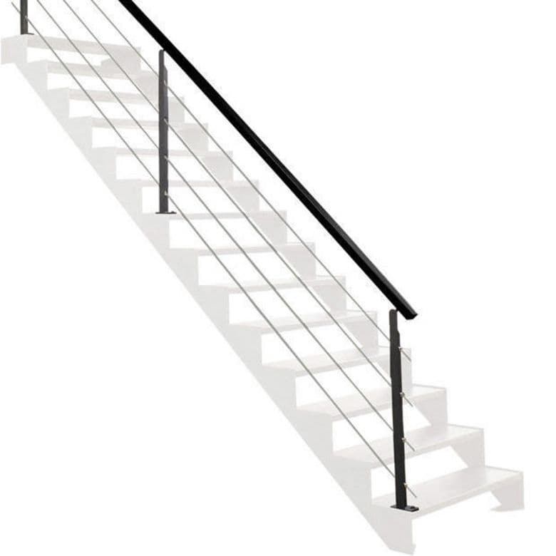 Balustrade Acier Universo pack horizontal - Extérieur