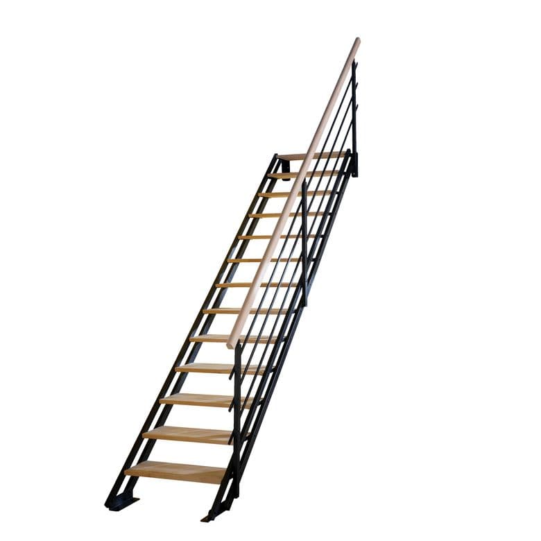 Rampe New York en sapin pour escalier 6/7 marches - Escaliers