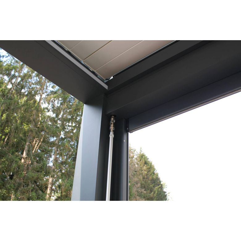 Pergola murale aluminium Athénaïs | Lapeyre