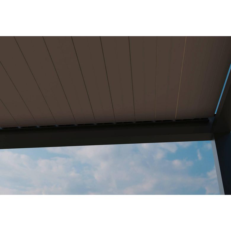 Pergola murale aluminium Athénaïs | Lapeyre