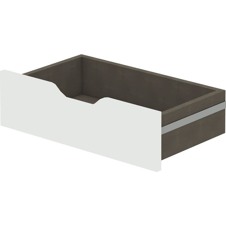 Tiroir façade bois H.15.6 cm pour pièces à vivre ESPACE - Rangements