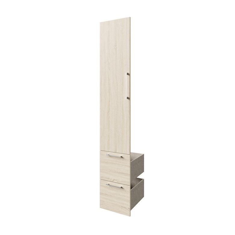 Kit 1 porte avec 2 tiroirs H.226 cm pour Dressing Espace - Lapeyre