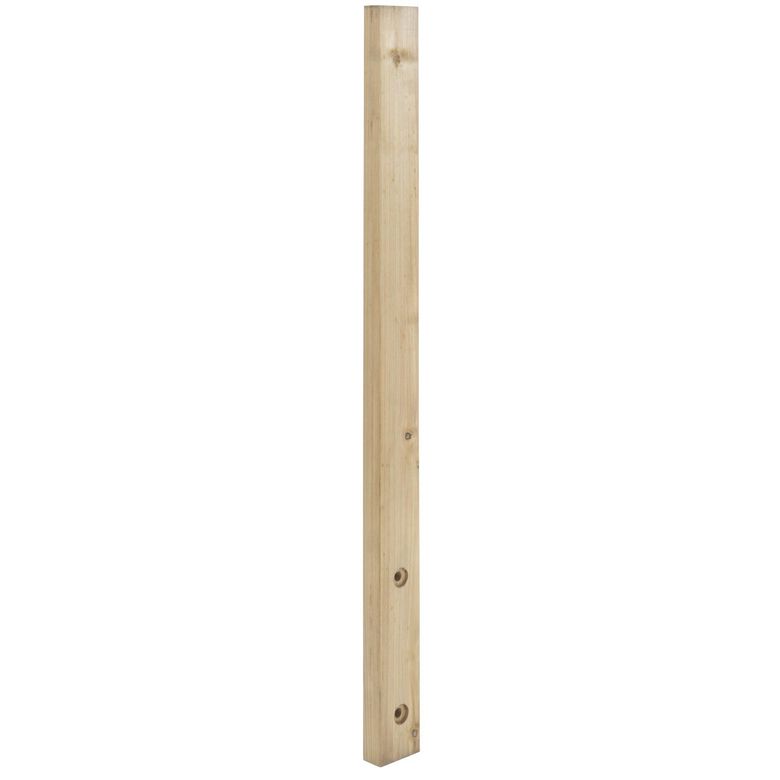 2 demi poteaux 960 mm pour balustrade Moka -Lapeyre