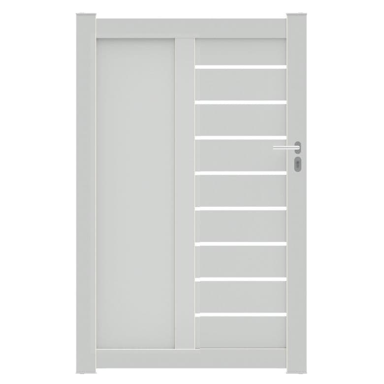 Portillon aluminium Catane sur mesure-Lapeyre