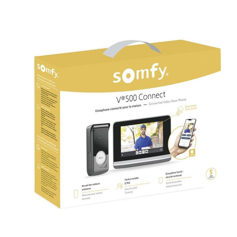 Visiophone V 500 connect Somfy-Lapeyre