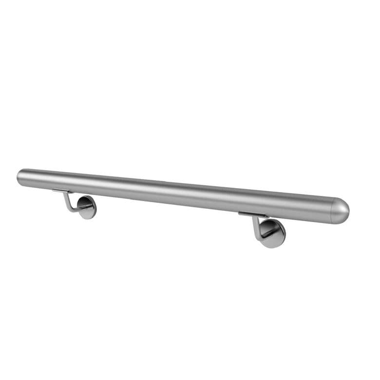 Main courante cylindrique en inox - Escaliers