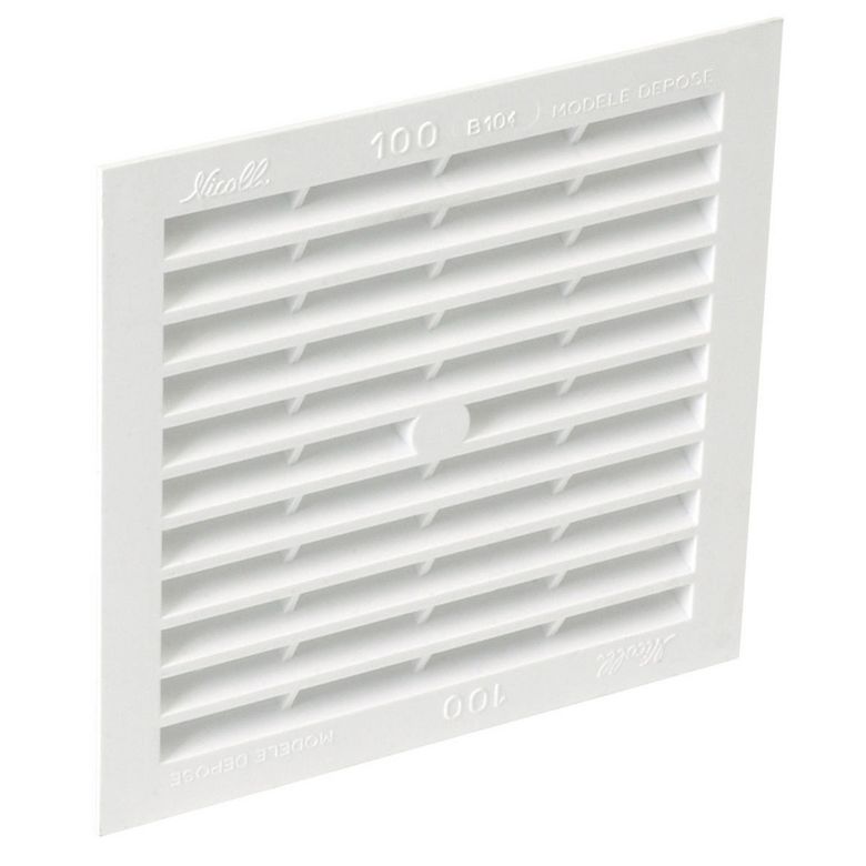 Grille d'aération carrée 154x155 - Salle de bains - Lapeyre