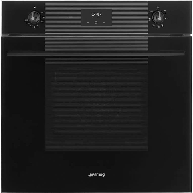 Four multifonction nettoyage émaillé noir Smeg SF6100VB3 | Lapeyre