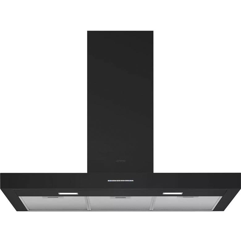 Hotte box noir Smeg KBT900NE l.90 cm | Lapeyre