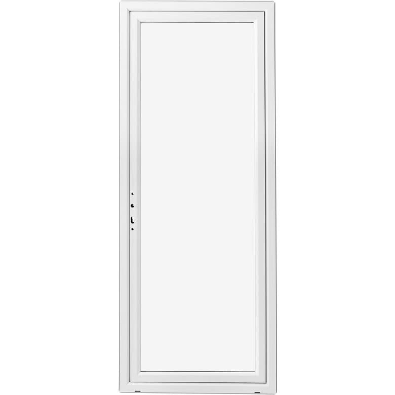 Porte-fenêtre Pria PVC 1 vantail à clé sans soubassement-Lapeyre