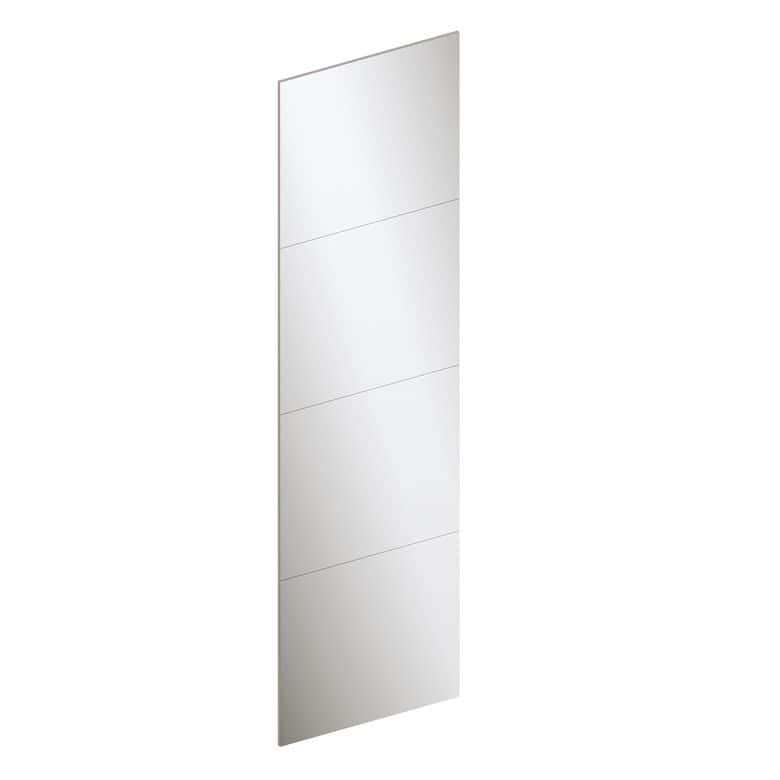 Porte de caisson coulissante Pléiade H.230cm miroir | Lapeyre