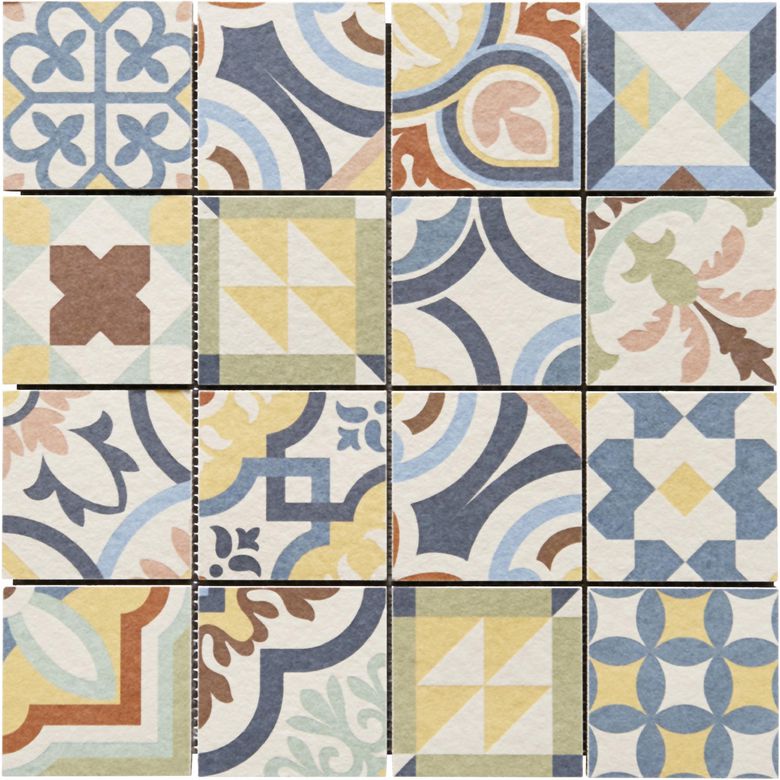 Carrelage PATCHWORK 31.8 x 31.8 cm - Sols & murs