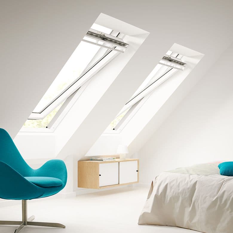 Velux Tout Confort blanc Everfinish à rotation - Fenêtres