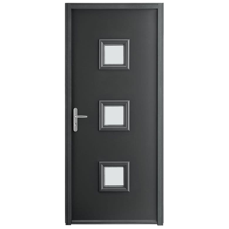 Porte d'entrée Naos acier sur mesure - Portes