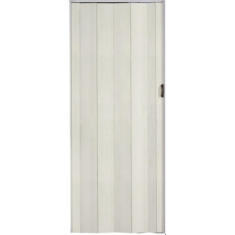 Porte extensible PVC chêne blanchi - Portes