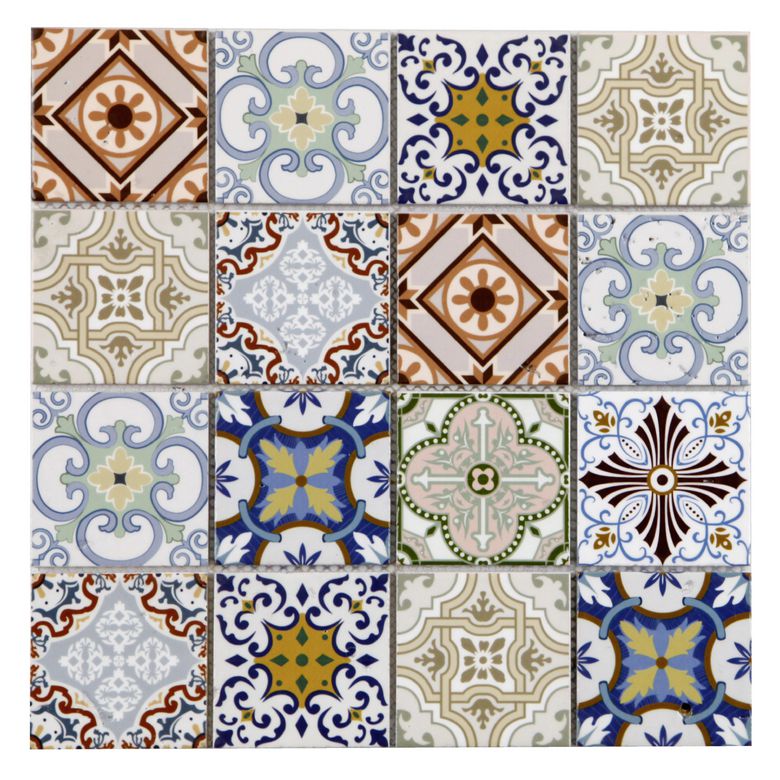 Carrelage mosaïque TRAVERTIN ANDALOU 30 x 30 cm/trame - Carrelage - Lapeyre