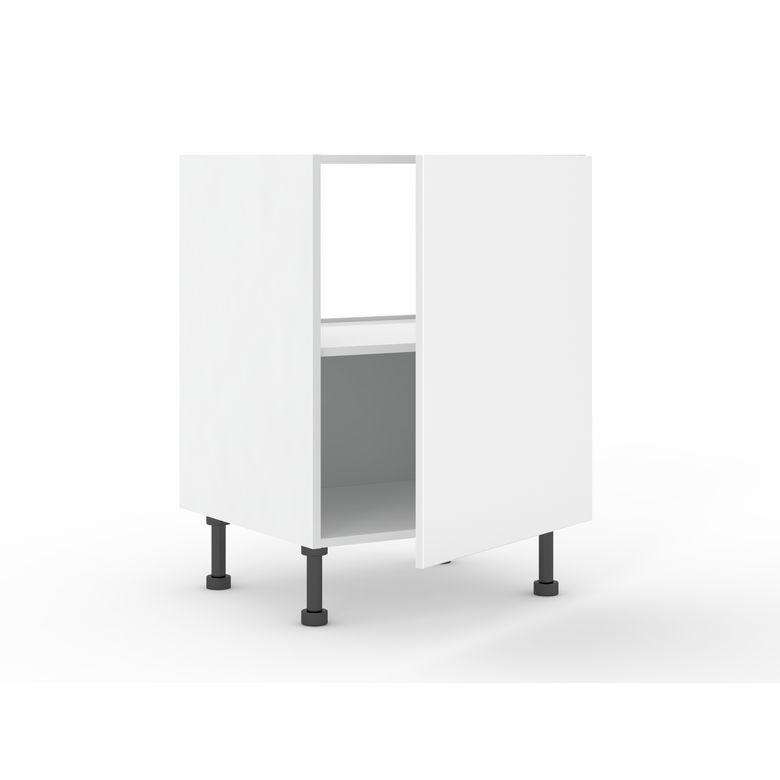 Poubelle tri sélectif 2x12L anthracite pour meuble sous-évier - Lapeyre